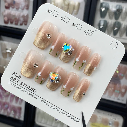 handmade press on nails live sale link