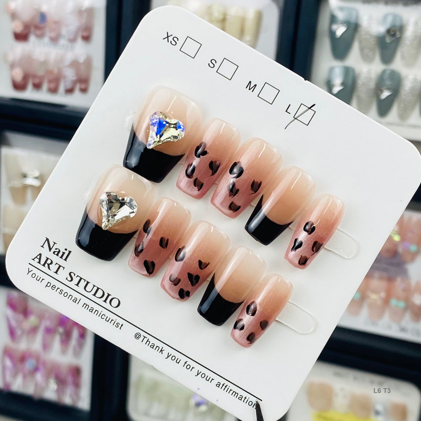 handmade press on nails live sale link
